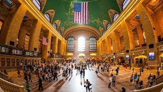 Walking Tour of Grand Central Terminal — New York City 【4K】🇺🇸 [upl. by Attenol]