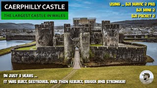 Caerphilly Castle  The Largest in Wales 2nd in Britain [upl. by Swagerty49]