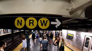 ⁴ᴷ The Busiest NYC Subway Station Times Square–42nd StreetPort Authority Bus Terminal [upl. by Semreh652]