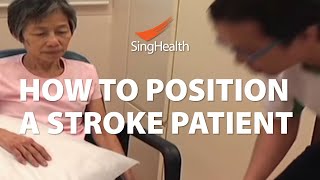 How To Position A Stroke Patient [upl. by Anilas267]