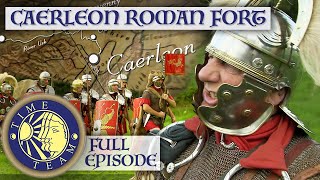 Caerleon Roman Legion Fort In Wales  Time Team [upl. by Otinauj466]