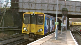 Half an Hour at 216  Birkenhead North Station 1022017  Class 507 508 terminus [upl. by Nevet]