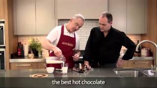 How to make a hot chocolate using an aerolatte milk frother [upl. by Iover535]